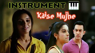 Kaise Mujhe  Ghajini  Instrument 🎹 Shreya Ghosal  AR RahmanBiki piano 🎹Relaxing music 😌 [upl. by Anemolif]