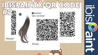 2 Custom brush IbisPaintX QR code wsamples  QueeN CaT [upl. by Ailaham728]