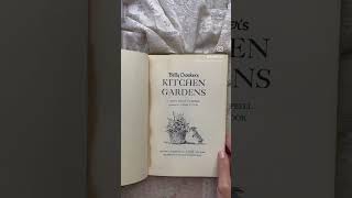 Vintage garden book with Tasha Tudor illustrations 😍 vintagebooks [upl. by Nedrah]