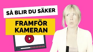 Känn dig säker framför kameran även om du inte gillar att se dig själv på video [upl. by Anid]