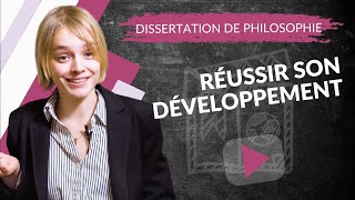 Réussir son développement de dissertation en philosophie [upl. by Haynor940]