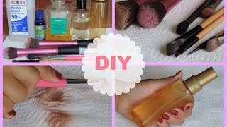 ♡DIY  nettoyant pour pinceaux à maquillage♡ [upl. by Llirpa]