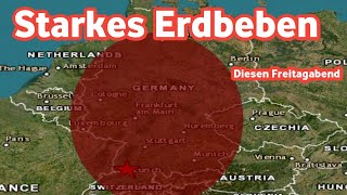 dringend Ein starkes Erdbeben hat heute Nacht Freitag 26 Januar 2024 Deutschland erschüttert [upl. by Bael]