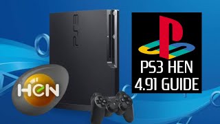 How to JAILBREAK or INSTALL HEN on your PS3 in 491 FIRMWARE 2024 [upl. by Haney]