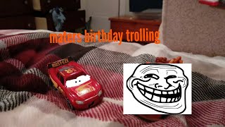 Cars short maters birthday trolling [upl. by Ynalem]