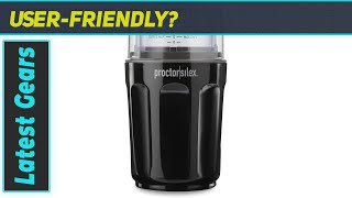 Proctor Silex Sound Shield Grinder Quietest Coffee Grinder [upl. by Isoais]