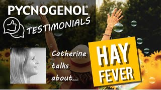 How has Pycnogenol® helped Catherine [upl. by Kcirrad]