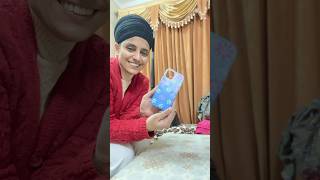 Chalo paint kriye is boring je phone cover nu into pastel colours 🎨 minivlog shorts DIY [upl. by Georgiana]