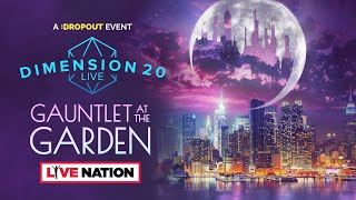 Dimension 20 Live Gauntlet at the Garden Announcement [upl. by Chavaree]