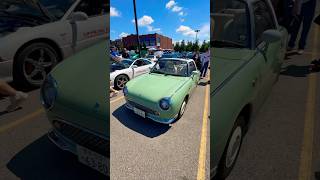 VERY RARE 1991 Nissan Figaro michigan figaro oldschool [upl. by Anilrahc]