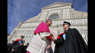 Firenze Virgo Fidelis l Arma dei Carabinieri celebra la sua Patrona [upl. by Aroled]