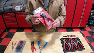 The Best Snap Ring Pliers For Occasional And Professional Users Snap on VS Harbor Freight VS OEM [upl. by Aneala]