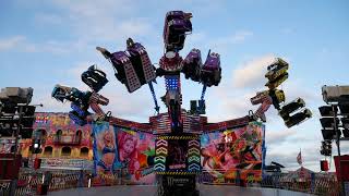 Extreme Ride  exWilliam Danter  Cheltenham Racecourse Fun Fair 2019 [upl. by Dorita]