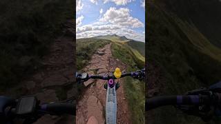 riding across Brecon beacons ridges last Sunday mtb mountainbiking mountainbike bikes rides [upl. by Airel974]