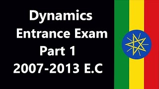 Physics grade 11 Dynamics entrance exam part1 20072013 EC [upl. by Pulling]