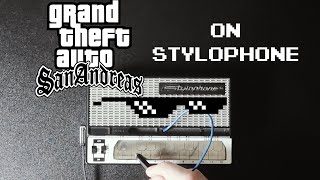 GTA San Andreas Theme Song Stylophone cover [upl. by Eenaj]