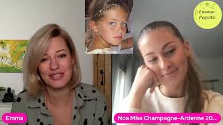 Emma papote avec Noa Miss ChampagneArdenne 2023 [upl. by Orips]