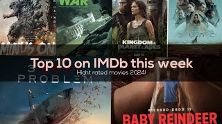 Top 10 on IMDb this week  Top 10 Highest Rated Movies on IMDB 2024 [upl. by Malim]