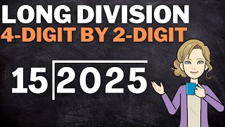 Long Division Dividing 4Digit Numbers by 2Digit Numbers [upl. by Llehcar585]