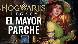 LA GRAN ACTUALIZACIÓN amp NUEVOS CAMBIOS EN HOGWARTS LEGACY 2024 [upl. by Hightower333]