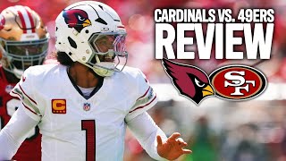 Cardinals vs 49ers Week 5 Game Review  PFF [upl. by Zurek591]