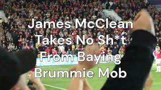 James McClean Takes No Sht from Baying Brummie Mob  Birmingham City 3  Wrexham 1 [upl. by Atiuqrehs]