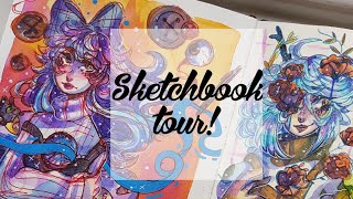 Sketchbook Tour November 2019 March 2020 [upl. by Mohn]