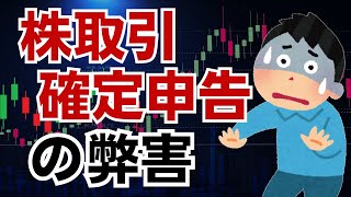 【知らないと大損】株取引の確定申告で所得がアップしてしまう仕組みと弊害！これを知らないで確定申告をするのは禁物です [upl. by Mathias]