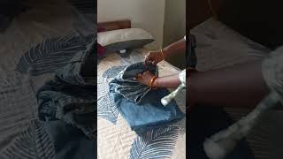 Jeans pant folding shortsvideo youtubeshorts [upl. by Ayk502]