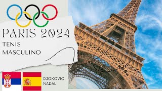 DJOKOVIC X NADAL SERVIA X ESPANHA OLIMPIADAS AO VIVO paris2024 olimpiadas2024 [upl. by Yelkao]