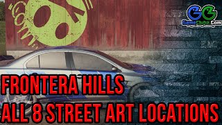 Need For Speed Heat Frontera Hills Street Art Locations  NFS 2019 Collectibles  PS4  Xbox One [upl. by Deloria]