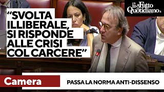 Norma antidissenso Bonelli quotSvolta illiberale Governo risponde alle crisi sociali col carcerequot [upl. by Adnauqahs]