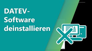 DATEVSoftware deinstallieren [upl. by Dedric]