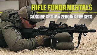 Carbine Setup amp Zeroing Targets  Pros Guide to Rifle Shooting Fundamentals [upl. by Salohcim]