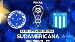 Cruzeiro Vs Racing Grande final de copa Sul Americana FC 25 2024 [upl. by Sinnod]