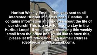 Hurlbut Worship Service 102724 Job 421–7 Mark 1046–52 [upl. by Amik]