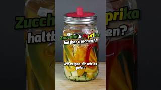 Wie man Zucchini amp Paprika länger haltbar macht Shorts [upl. by Eustatius]