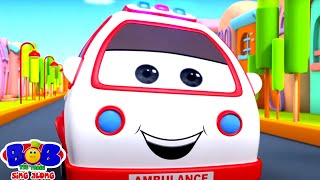 Transport Song Learn Vehicles Names with Bob The Train and Kids Rhymes [upl. by Erkan]