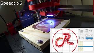 Root 3 Lite CNC 3D printed CNC PCB milling [upl. by Swinton302]