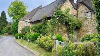 Voted quotEnglands Favourite Villagequot in the Cotswolds  Kingham Village Walk [upl. by Eimmat]