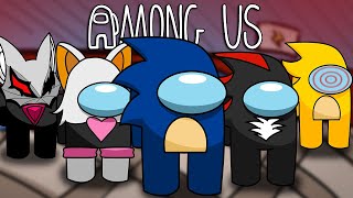 AMONG US but with SONIC THE HEDGEHOG [upl. by Kopp371]