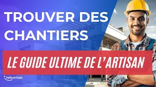 TROUVER DES CHANTIERS BTP  LE GUIDE [upl. by Assilym]