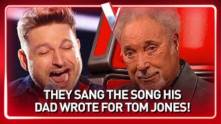 Coach Tom Jones IN TEARS after seeing Lonnie Donegans son on The Voice  Journey 189 [upl. by Roselyn787]