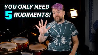 You Dont Need To Practice ALL The Rudiments  DRUM LESSON  That Swedish Drummer [upl. by Gnni]