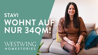 Kleine Wohnung einrichten  Stavis platzsparende Einrichtungsideen  Roomtour [upl. by Hannah]