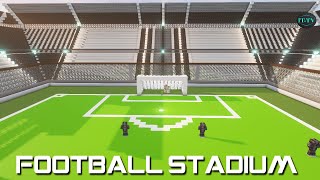 The Realistic Minecraft Football Stadium Project  Introduction amp DOWNLOAD [upl. by Ozen]