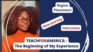 My TFA Teach For America Experience The Beginning [upl. by Attirb]