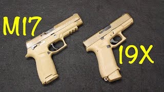 Sig P320 M17 vs Glock 19X [upl. by Aletta]