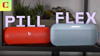 Beats Pill vs Bose SoundLink Flex Which Bluetooth Speaker Has More Boom 🔊 [upl. by Ahseekal438]