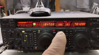 Yaesu FT 1000 MARK V field [upl. by Hebbe]